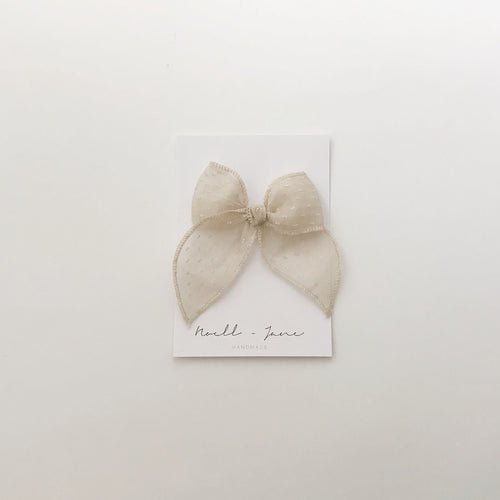 Sailor Bow - vintage double dot